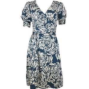 🏦SOLD🏦-Banana Republic-Wrap Dress Floral (358)